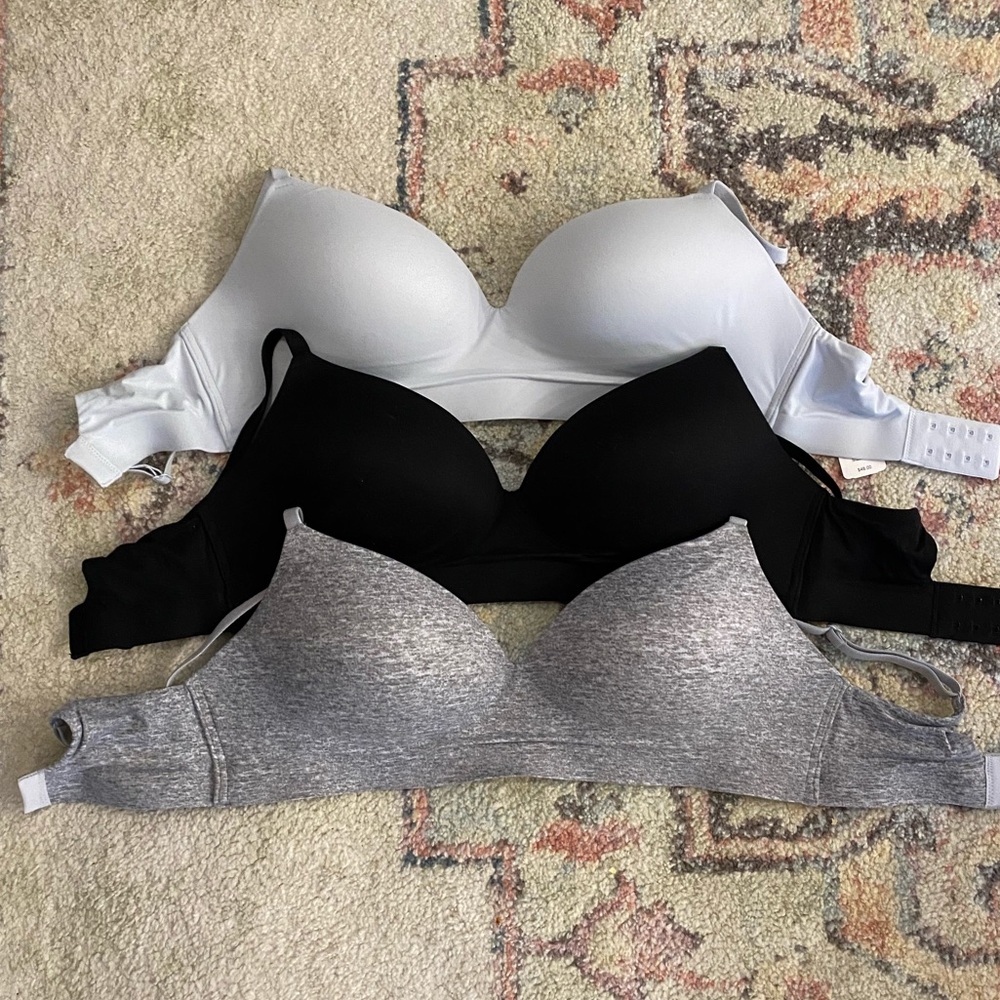 Three Soma Enbliss wireless bras